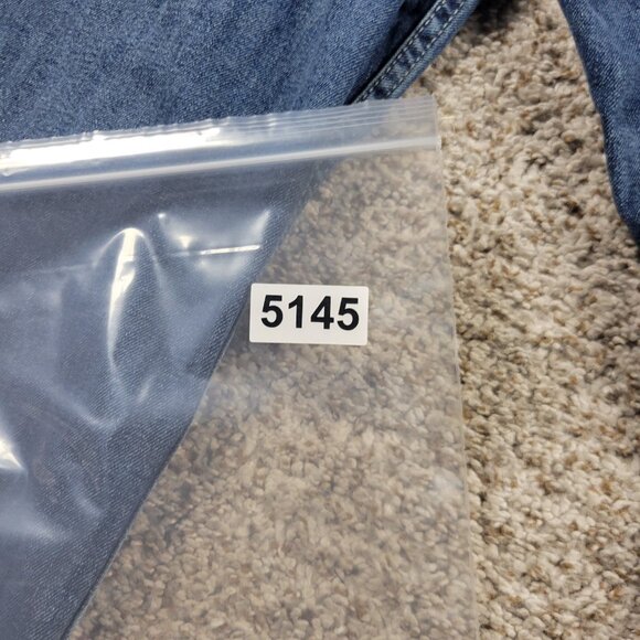 Signature Levi Strauss Jeans Mens 32x29 Tag 30x30 S61 Relaxed Fit Dark Wash - Picture 7 of 7